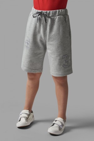 Bermudas La Martina Brushed Cotton Niños Gris Chile | LCU-7069