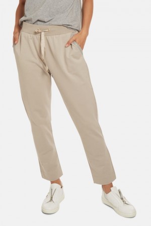 Pantalones La Martina Regular-fit Stretch Mujer Gris Chile | UWS-3472