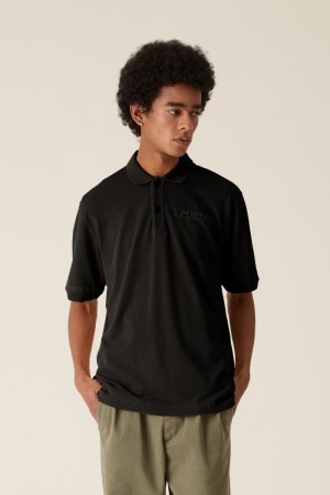 Polo La Martina LMRTN Cotton Negras Chile | BPZ-0768