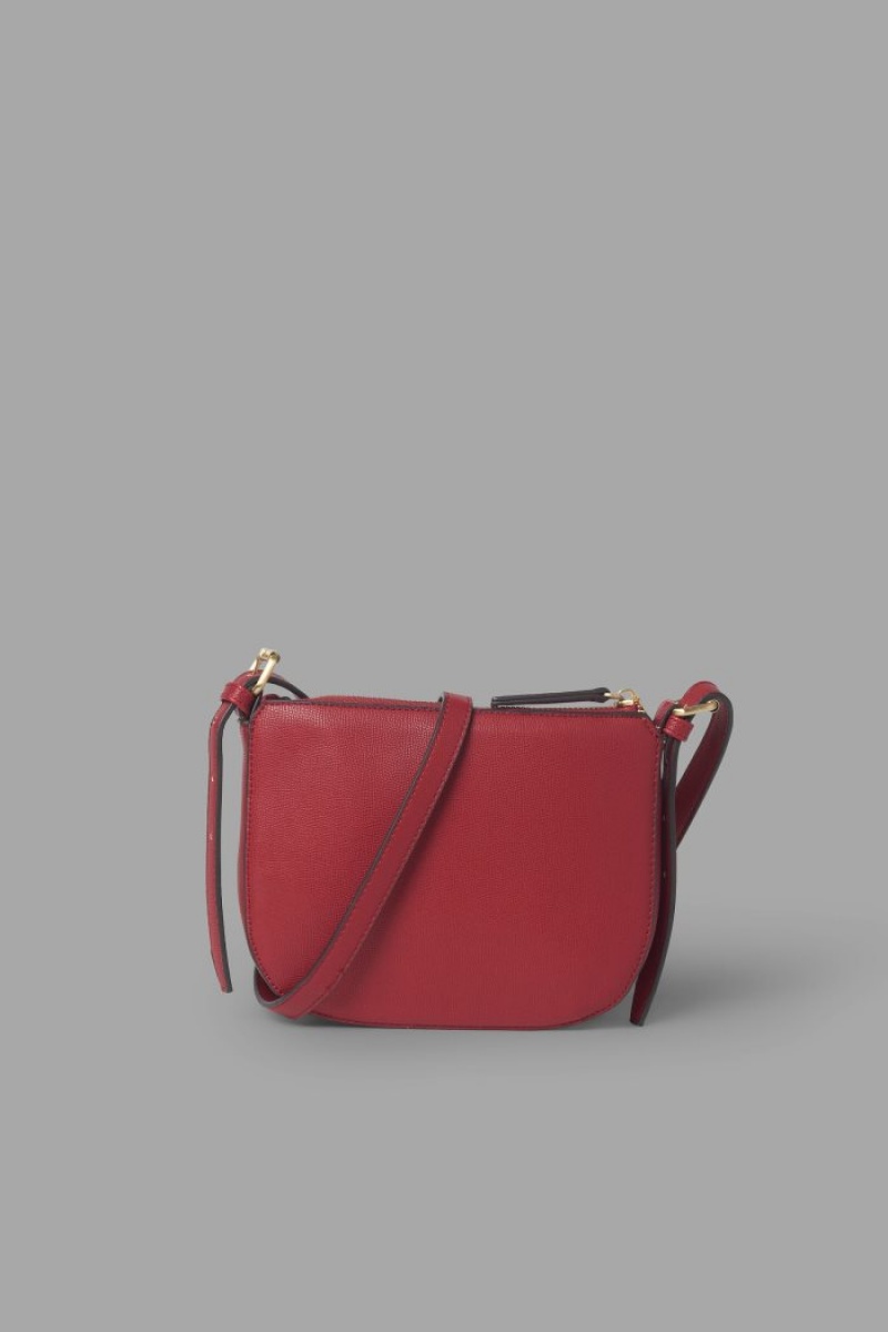 Bolsas La Martina Classic Faux Leather Mujer Rojas Chile | AKC-4845