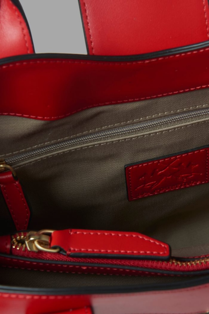 Bolso Satchel La Martina Featuring An All-over Logo Print Mujer Rojas Chile | CXK-1641