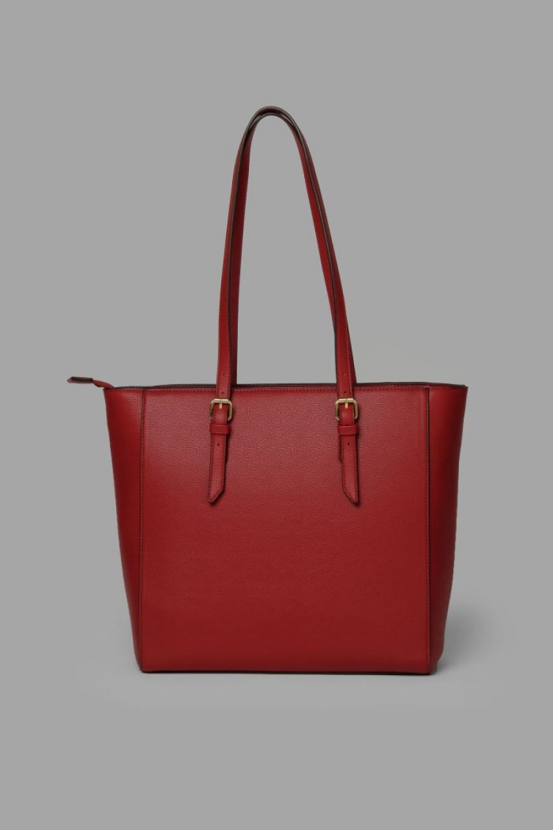 Bolso Tote La Martina Double-handle Mujer Rojas Chile | ZSC-4253