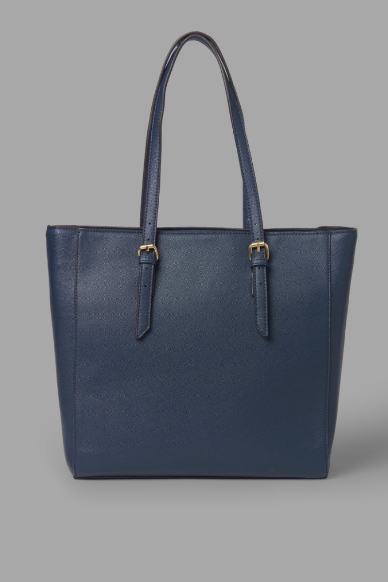 Bolso Tote La Martina Double-handle Mujer Azul Marino Chile | UIO-1745