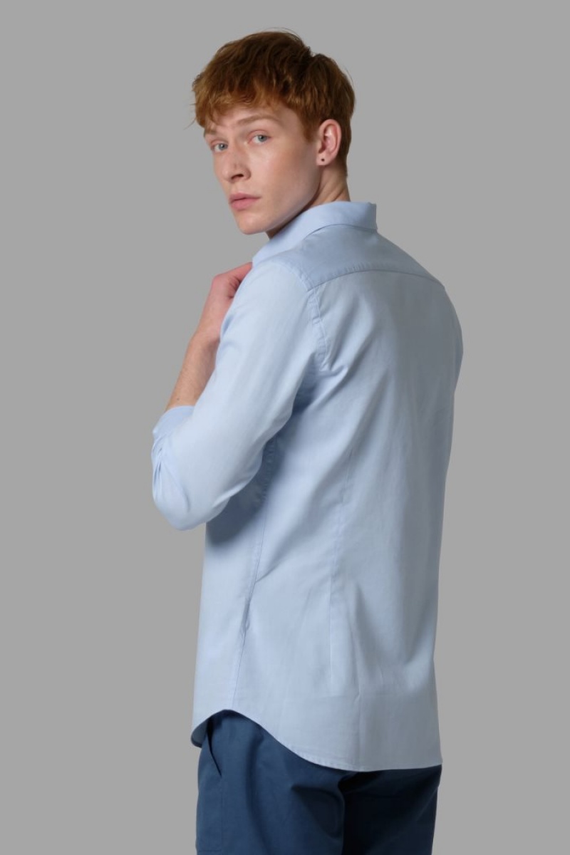 Camisas La Martina Regular-fit Hombre Azules Chile | BWN-9570