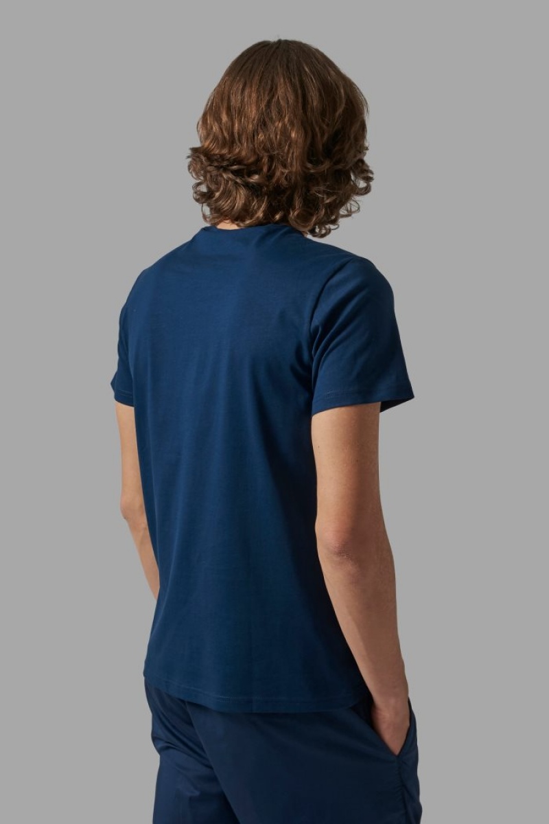 Polera La Martina Regular-fit Hombre Azul Marino Chile | MIK-8501