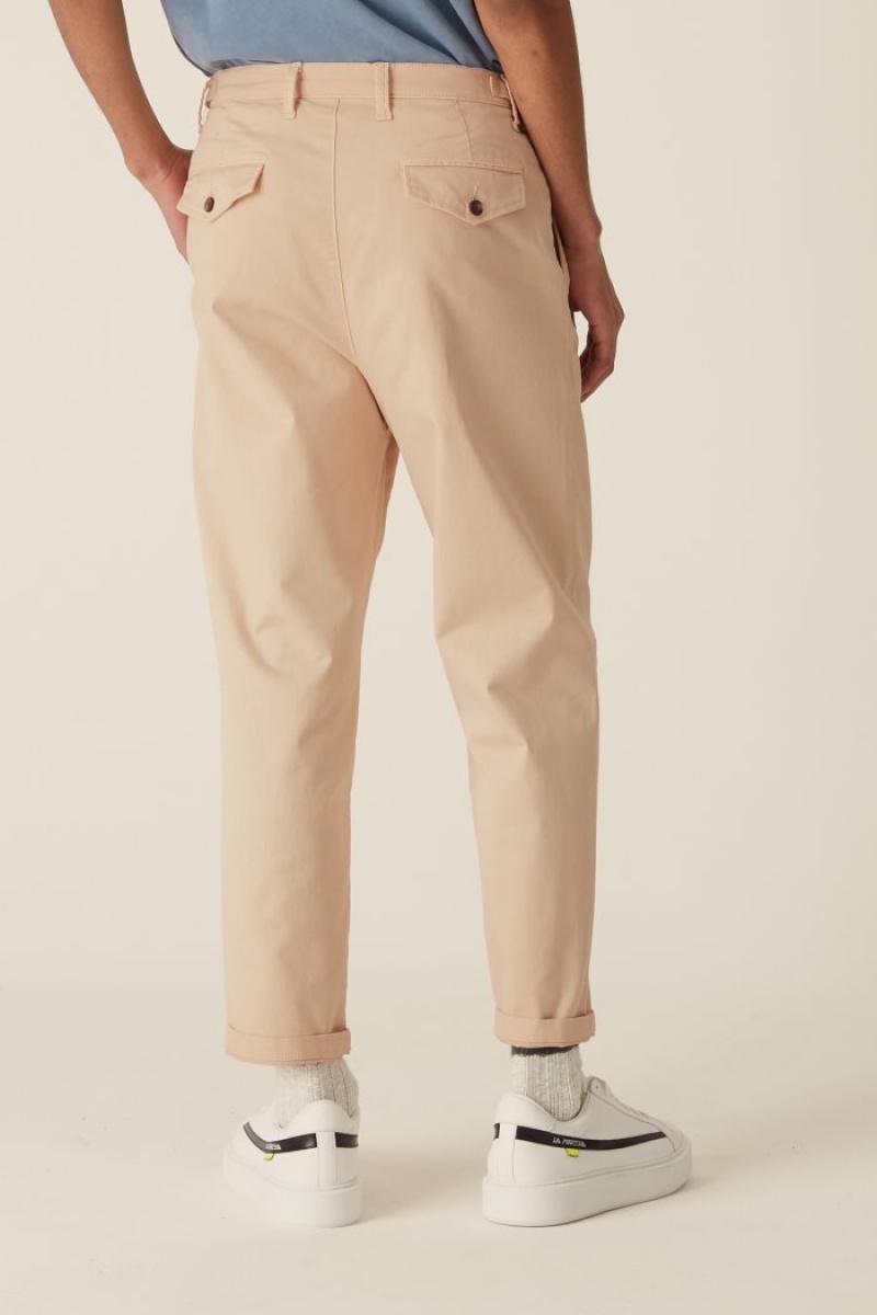 Pantalones Chinos La Martina Stretch Cotton Gris Chile | JZC-0009