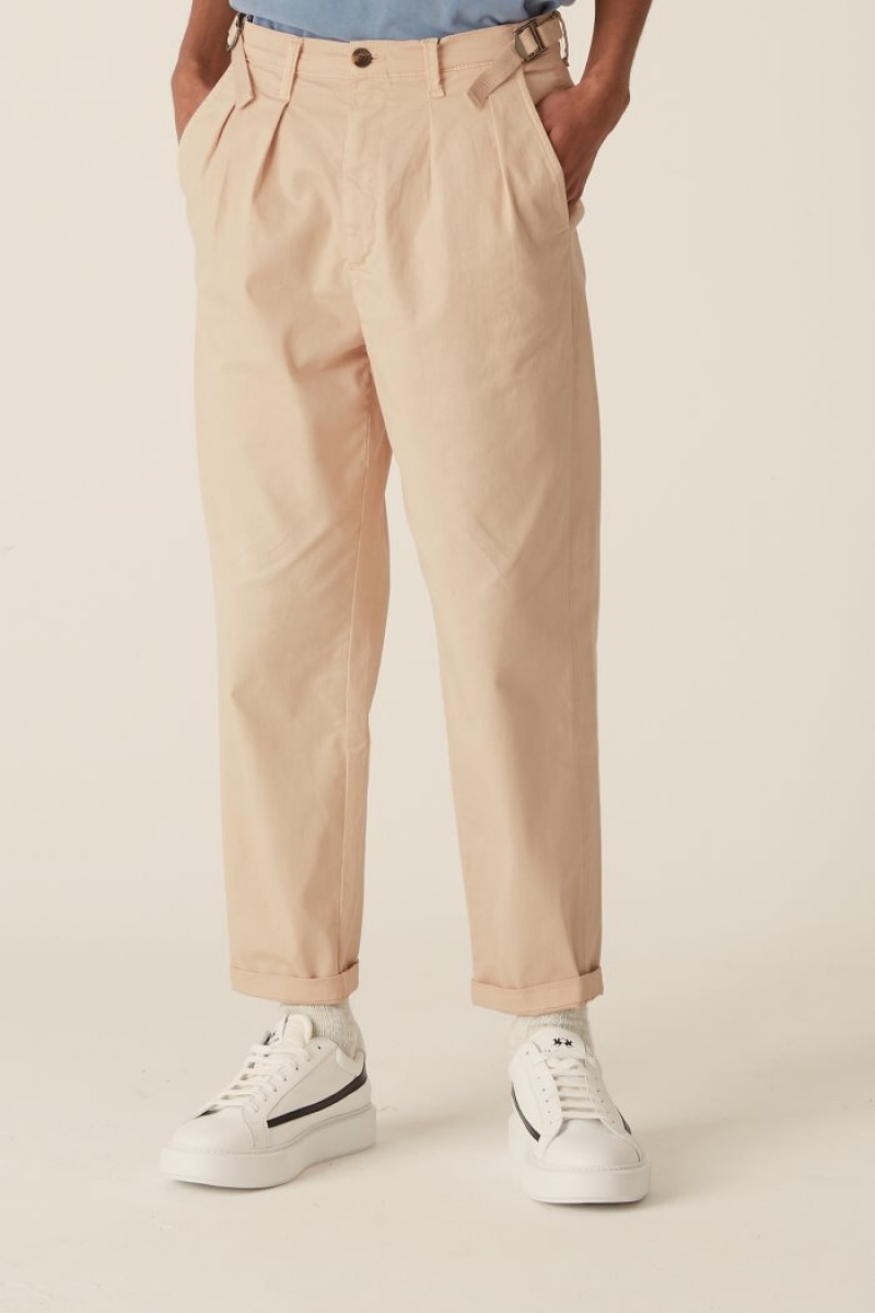 Pantalones Chinos La Martina Stretch Cotton Gris Chile | JZC-0009