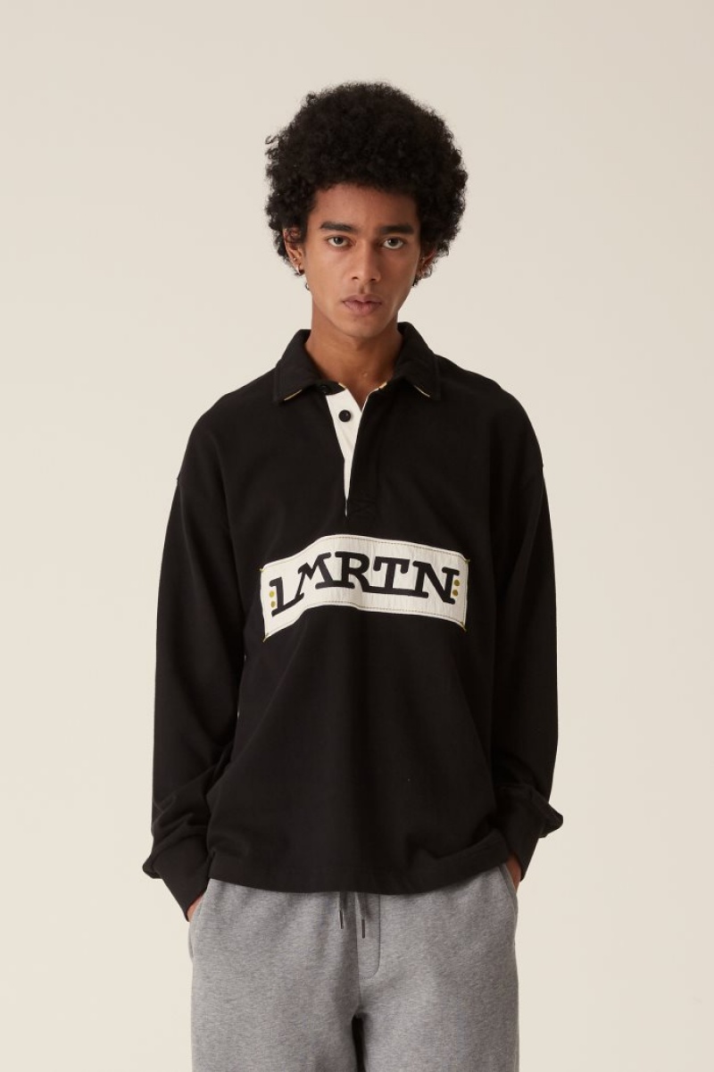 Polo La Martina LMRTN Cotton Negras Chile | XNW-1600