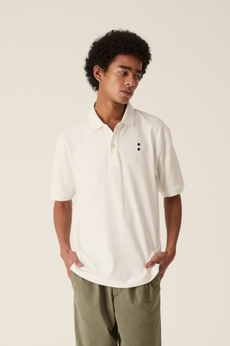 Polo La Martina LMRTN Cotton Blancas Chile | PMJ-3048