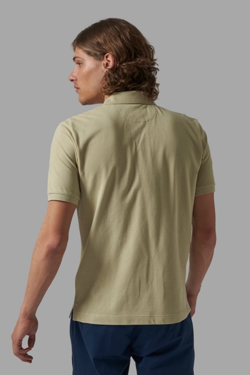 Polo La Martina Regular-fit Classic Piqué Hombre Beige Chile | QRA-9722