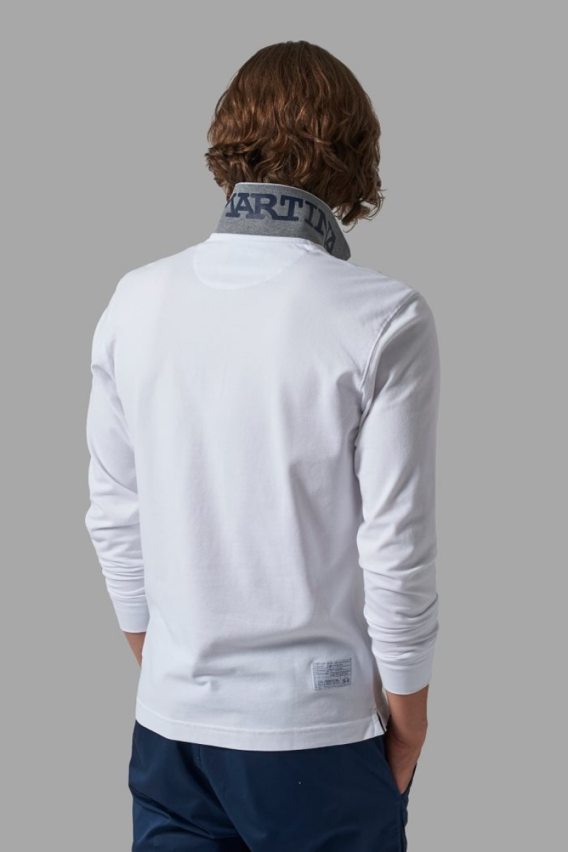 Polo La Martina Regular-fit Hombre Blancas Chile | LDB-5736