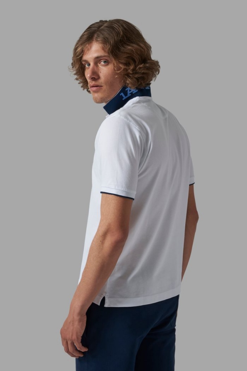 Polo La Martina Regular-fit Hombre Blancas Chile | GXK-7283