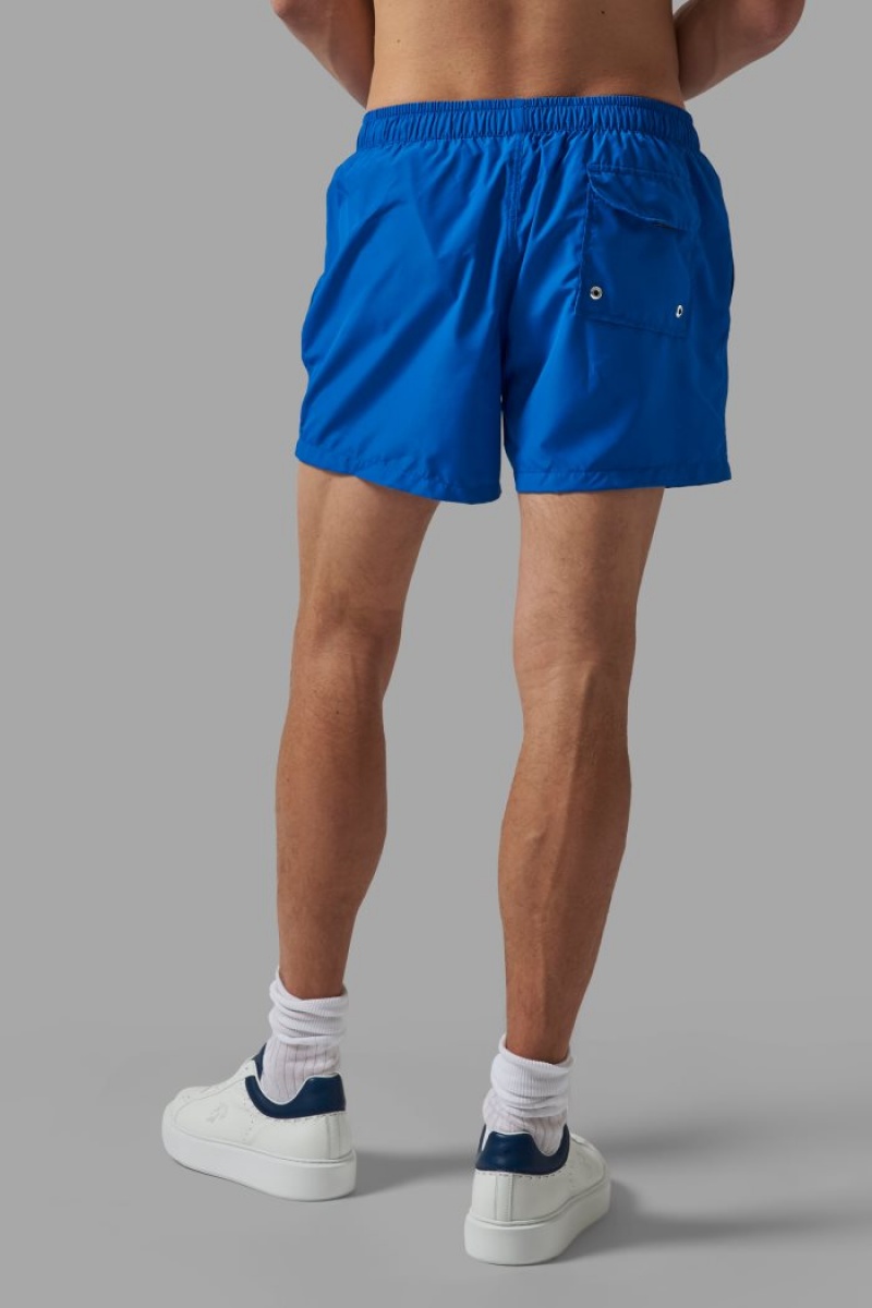 Swim Shorts La Martina Regular-fit Hombre Azules Chile | EGL-3360